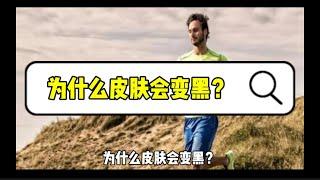 为什么皮肤会变黑？【身体篇】十万个为什么