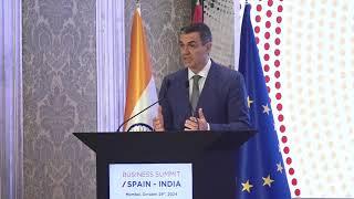 Mumbai | Live from Inauguration of Spain - India Business Summit. Nitin Gadkari