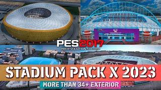 PES 2017 New Stadium Pack 2022/23 | 35+ Exterior