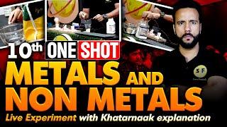 Metals and Non metals One Shot Chemistry 2024-25 | Class 10th Science Board Exam with Ashu Sir