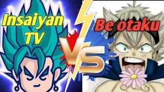 InsaiyanTv VS Be otaku controversy?? My opinion| what anime actually taught us