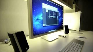 Apple 30" Cinema Display Setup W/ Mac Pro | IKEA Furniture