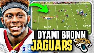 This Is Why the Jaguars SIGNED Dyami Brown 