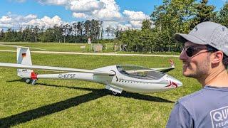 Maiden Flight of my new AS33 Me Electric Motorglider