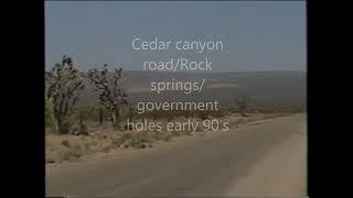 Rock springs/ Government holes early 1990's