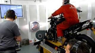 Moto Morini Corsaro Veloce all gear dyno run