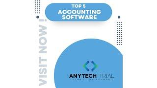 Top 5 Accounting software by AnyTechTrial