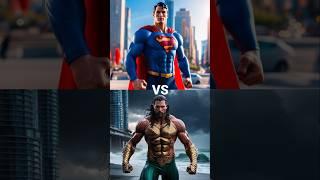 Superman vs Aquaman (batman, wonder woman, flash, giant) #superman #dc #ai #batman #aquaman