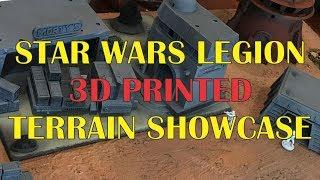 Stars Wars Legion 3D Terrain Showcase