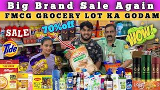 FMCG Cosmetic daily grocery products on heavy discount 80% to 90% off on Original product