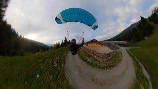 SUPERFAST speedflying on the new @go.flare.global LINE 11m proto at Kronplatz