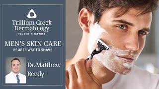 Men's Skin Care Tips - Shaving