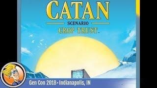 Catan Scenario: Crop Trust — game overview at Gen Con 2018