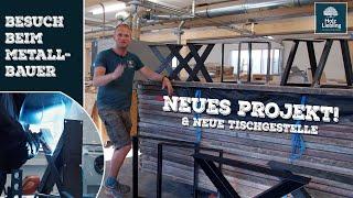 So werden unsere Tischgestelle hergestellt + Neues Upcycling Projekt Teil 1 | Holz-Liebling DIY