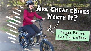 We Tried a Cheap eBike! | Kogan Fortis Fat Tyre eBike Review