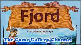 【ボードゲーム レビュー】「Fjord (フィヨルド)」- カルカソンヌ風対戦型タイルゲーム