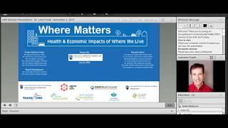 Dr Lawrence Frank, Bombardier Chair Professor Transportation & Health SPPH, UBC