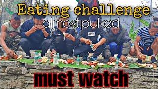 Eating challenge/ _p3 / almost puked 