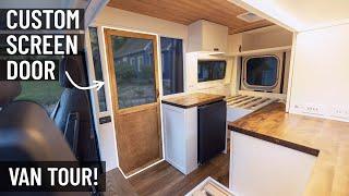 FULLY CUSTOM DIY CAMPER VAN | FULL TOUR - 2023 RAM PROMASTER