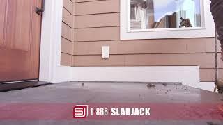 Raise Sunken Concrete on Front Entry Porch | Slabjack NW