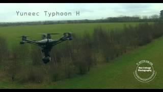 Yuneec Typhoon H hands on flight at Yuneec HQ UK