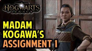 Madam Kogawa's Assignment 1 Walkthrough | Hogwarts Legacy