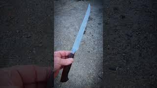 кованый филейный нож ручной работы. #kitchenknife #кованыйнож #кухонныеножи