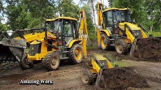 JCB Dozer Cleaning Forest - JCB - Dozer Video - Roadplanet