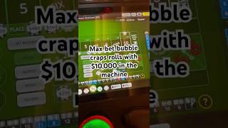 Max bet craps rolling until 7 #crapsstrategy #slot #casino