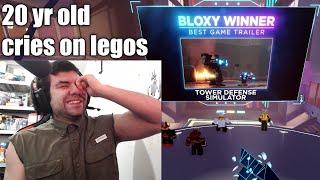 i cried when i won the bloxy award