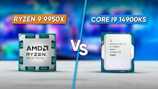 AMD Ryzen 9 9950X Vs Intel Core i9 14900KS | AMD Stepping Up?