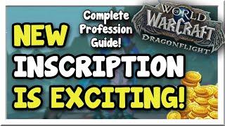 LOTS of Crafting! Dragonflight Inscription Complete Breakdown | Dragonflight | WoW Gold Making Guide