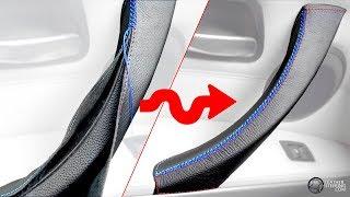 How to Fix BMW 3 Series E90 Inner Door Handle - Repair Sticky Melted Interior Pull Door Handle Easy