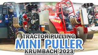 Duitse Mini Puller: 3000 PK per ton - de vrije klasse 950 kg ► Tractor Pulling - Krumbach 2023