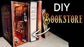 Building a MINI Bookstore in a Book Nook (So many 's) + Cutebee GIVEAWAY