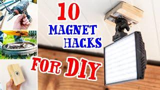 SUPER USEFUL MAGNET PROJECTS  - For DIY & Home