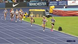 Women's 800m Final | UK Champs 2024