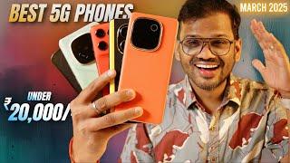 TOP 5 Best 5G Phone Under 20000 in MARCH 2025 l Best Mobile Under 20000