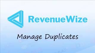 Amazon PPC - RevenueWize guide - How to Manage Duplicates