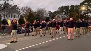 CW’s Fifes and Drums Alumni -2021 Christmas parade. George Carrol tribute