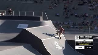 Roman Abrate | 3rd place - WS Roller Freestyle Park World Cup Final | FISE Montpellier 2019