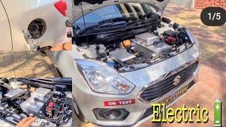 India's first Maruti Suzuki Swift Dzire electric /EV car 