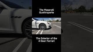 Masi Quattroporte Exterior #maserati #quattroporte #maseratiquattroporte  #ferrari  #sportscar