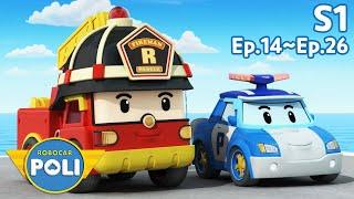 Robocar POLI Stagione 1 | Ep.14~Ep.26 | 145 min | Cartoon per Bambini | Robocar POLI tivù