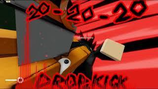 Roblox - The Strongest Battlegrounds - KJ 20-20-20 Dropkick [Full]