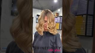 Wella Shinefinity Balayage Color Correction Honey Blonde #wella  #hair #hairstyle  #beautiful