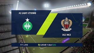 FIFA 21 | AS Saint-Étienne vs OGC Nice - Ivy Lane | Full Gameplay