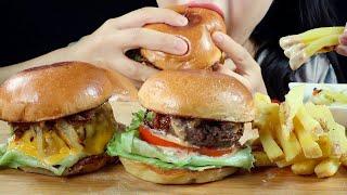 ASMR Gordon Ramsay's Perfect Burgers | Burger Sauce Recipe | Cooking and Eating | Mukbang [SUB]