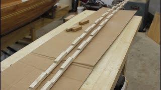 Building scuppers on canoe gunwales