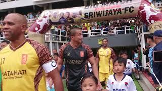 BigMatch Sriwijaya Fc Legends X Sriwijaya Fc XI dalam laga Reuni di Stdn Gelora Sriwijaya Jakabaring